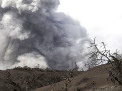 Gunung Api di Filipina Kembali Semburkan Abu Vulkanik