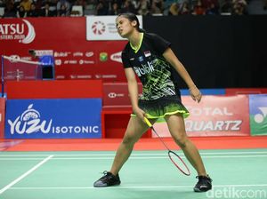 Sedih Banget! Gregoria Tumbang, Tunggal Putri Indonesia Ludes