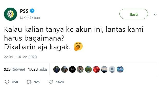 PSS Sleman Dikecam Usai Tunjuk Pelatih Baru dan Gagal Pertahankan Seto