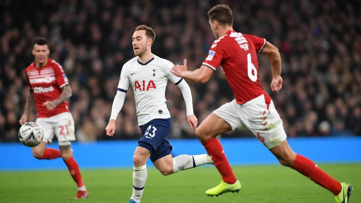 Christian Eriksen dikabarkan akan meninggalkan Tottenham Hotspur dan menuju Inter Milan (Foto: Mike Hewitt/Getty Images)