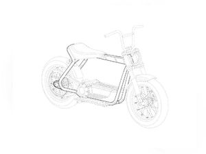 Dipercaya, Ini Desain Frame Skuter Listrik Harley-Davidson