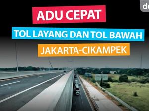 Mana Lebih Cepat Lewat Tol Layang Japek Vs Tol Bawah, Tonton Video Ini