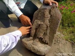 Batu yang Nyaris untuk Uruk di Klaten Ternyata Arca Mahakala Abad 9 M