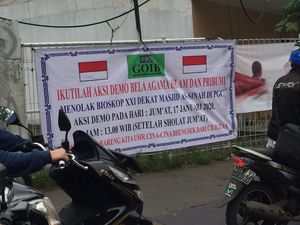Soal Spanduk Tolak Bioskop di PGC, Polisi Imbau Ketua GOIB Tak Bikin Gaduh Soal Spanduk Tolak Bioskop di PGC, Polisi Imbau Ketua GOIB Tak Bikin Gaduh