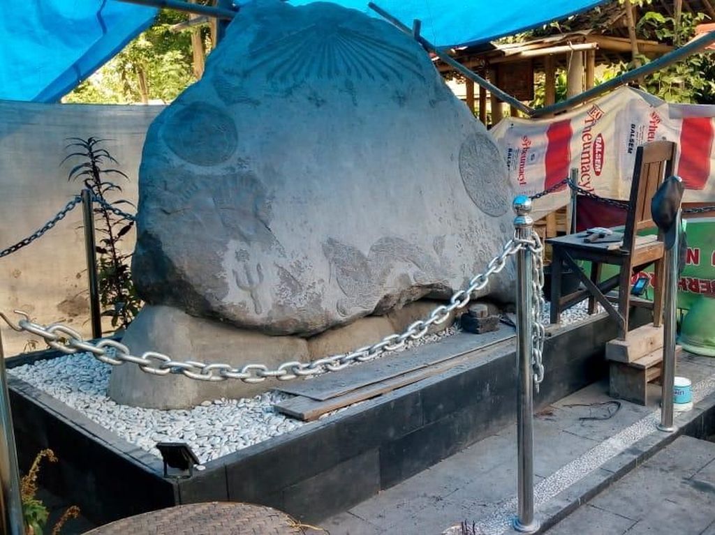 Batu Prasasti Keraton Agung Sejagat Klaten Disebut-sebut dari Lereng Merapi