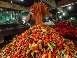 Pasokan Seret Bikin Harga Cabai Melonjak Jelang Imlek