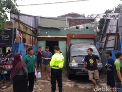 Puluhan Rumah di Sidoarjo Rusak Diterjang Angin Kencang