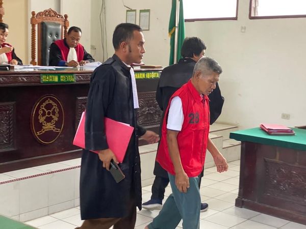 Potret Kakek Samirin yang Dipenjarakan karena Ambil Sisa Getah Karet Rp 17 Ribu