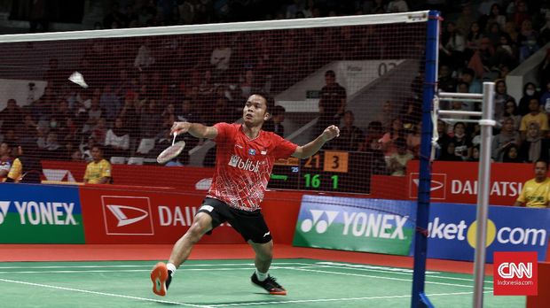 Anthony Ginting susah payah kalahkan Lee Zii Jia.