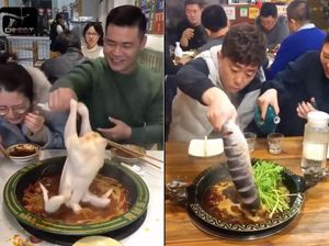 Ke Restoran Hot Pot, Orang-orang Ini Bawa Ikan dan Ayam Mentah Sendiri