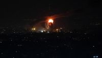 Potret Serangan Udara Israel di Jalur Gaza