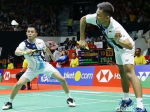 Fajar/Rian Tembus Perempat Final Indonesia Masters 2020