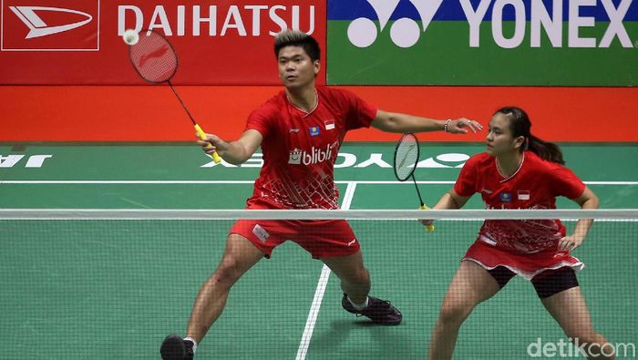 Ganda campuran Indonesia Praveen Jordan/Melati Daeva gagal melaju ke semifinal Indonesia Masters 2020. Praveen/Melati ditumbangkan wakil Prancis Thom/Delphine.