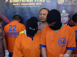 Dua Jambret dan Pasutri yang Pakai Sabu di Kota Probolinggo Diamankan