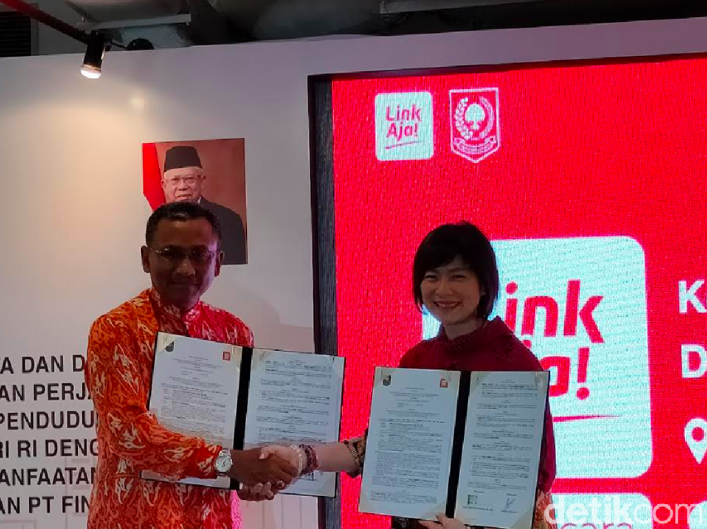 Dorong Keamanan Transaksi, LinkAja Gandeng Dukcapil Dorong Keamanan Transaksi, LinkAja Gandeng Dukcapil