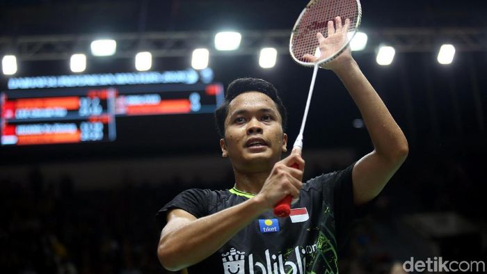 Anthony Ginting Lolos ke Semifinal Indonesia Masters 2020 Tunggal putra Indonesia Anthony Sinisuka Ginting melaju ke semifinal Indonesia Masters 2020. Ia lolos usai kalahkan wakil China Huang Yu Xiang 21-11 dan 21-14.