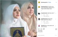 Unggahan bisnis Syahrini