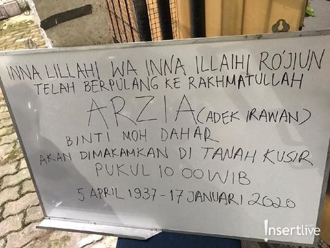 Jenazah Ade Irawan dimakamkan besok
