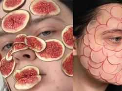 Dengan Lobak dan Buah, Seniman Ini Buat Karya Seni Organik