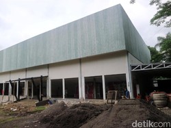 Melihat Pembangunan Gedung Bioskop Baru di Kota Sukabumi