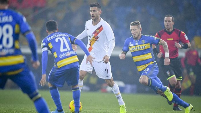 Parma vs Roma: Menang 2-0, AS Roma lolos  ke perempatfinal Coppa Italia (Foto: Fabio Rossi/Lapresse via AP)