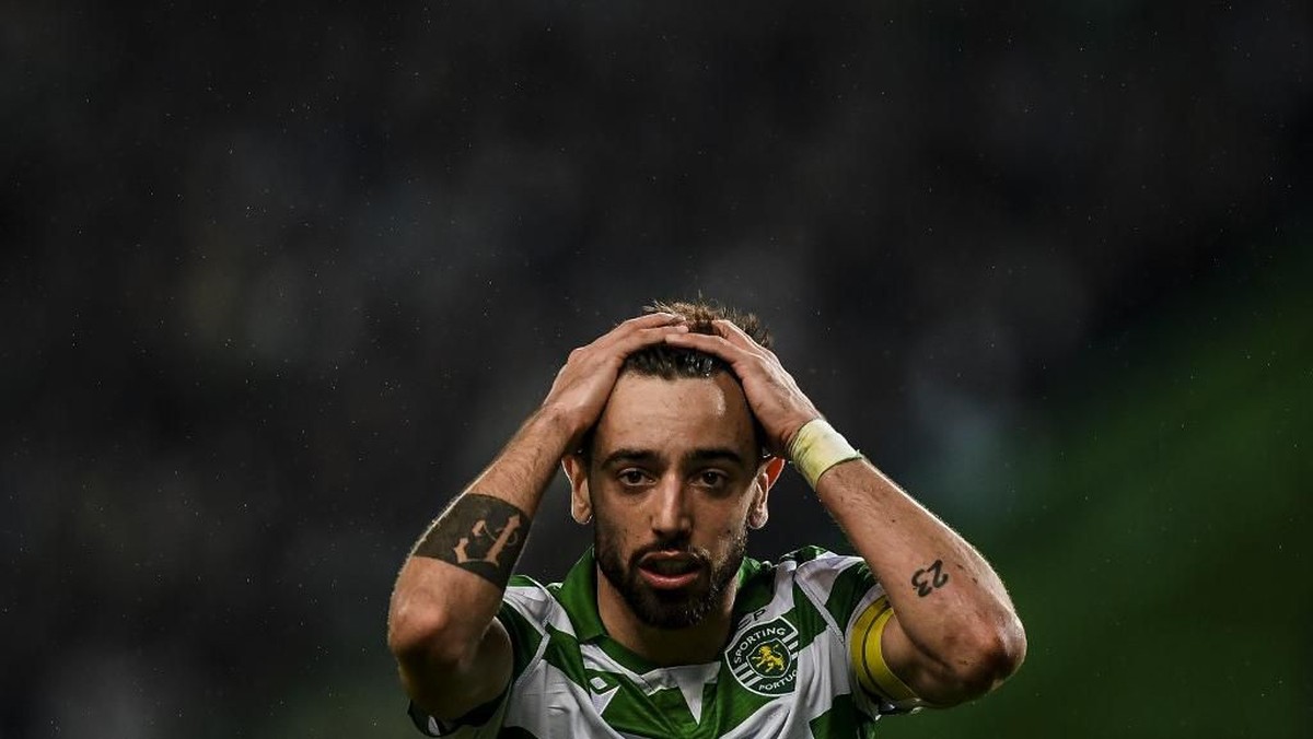 Bruno Fernandes punya harga mahal yang harus dibayar Manchester United (PATRICIA DE MELO MOREIRA / AFP)