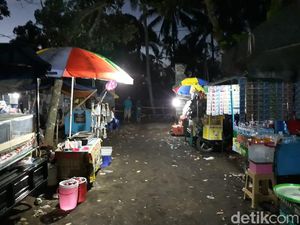 Beginilah Suasana Keraton Agung Sejagat Saat Malam Hari