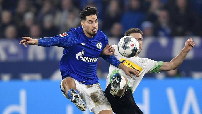 Schalke 04 mengalahkan Borussia Moenchengladbach 2-0. (Foto: Martin Meissner/AP Photo)