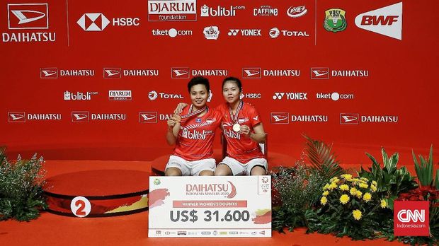 Air Mata Apriyani dan Gelar Juara Pertama Greysia di Istora