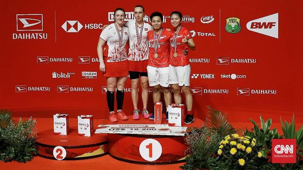 Ilustrasi laga Indonesia Masters 2020. (
