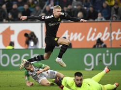 Pembuktian Haaland, Incaran MU Cetak Hattrick Bagi Dortmund