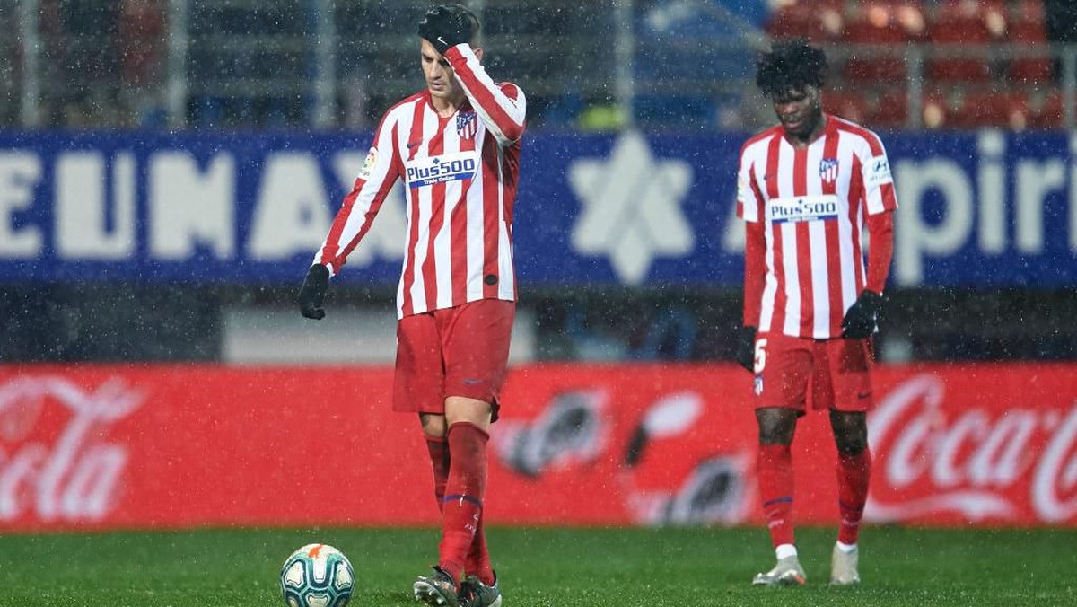 Eibar vs Atletico Madrid: Atletico kalah 0-2 dari Eibar di lanjutan Liga Spanyol (Foto: Juan Manuel Serrano Arce/Getty Images)