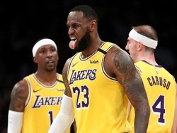 Hasil NBA: James Gemilang, Lakers Tundukkan Rockets