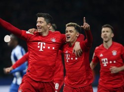 Hertha Berlin Vs Bayern Munich: Die Roten Menang 4-0