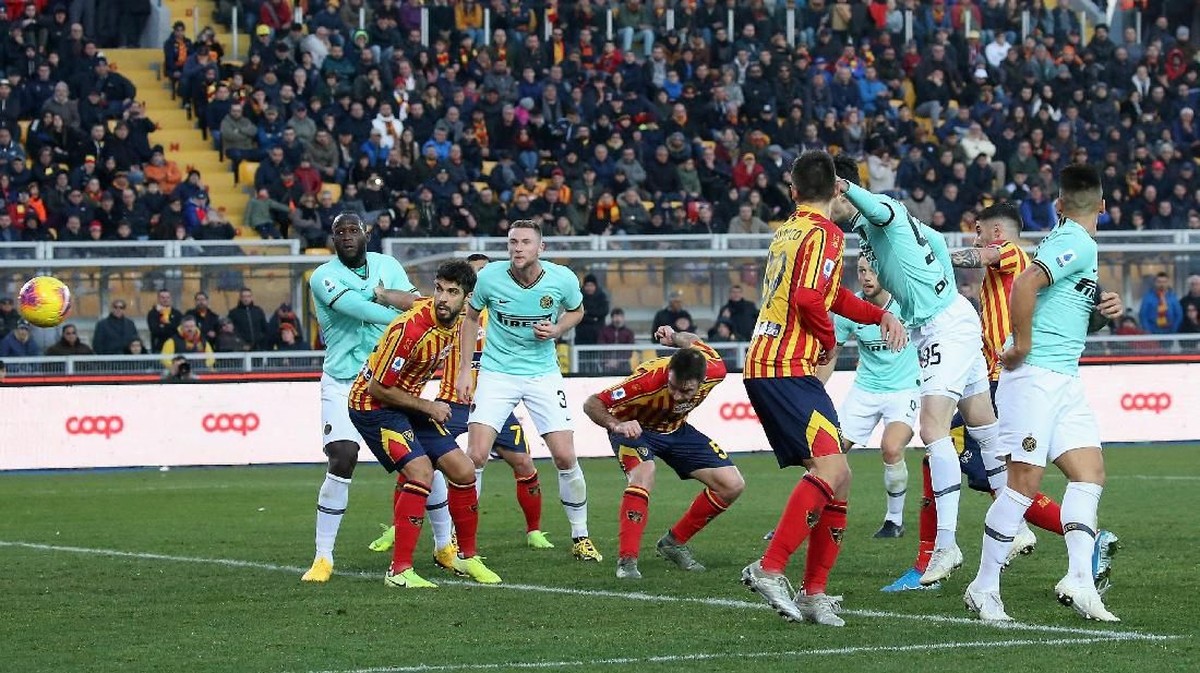 Lecce vs Inter Milan berakhir imbang 1-1 (Foto: Photo by Maurizio Lagana/Getty Images)
