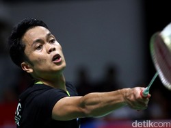 Anthony Ginting Gagal Revans, Kandas di Babak Kedua Thailand Open