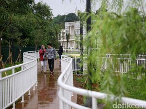 Melihat Sederet Fasilitas di Alun-alun Kota Depok