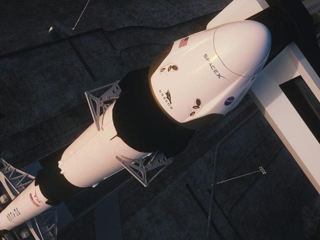 Bikin Seru, Simulasi SpaceX Ini Tantang Kalian Jadi Astronaut