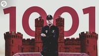 Keberhasilan Liverpool mengalahkan Manchester United sekaligus menjadi kemenangan ke 1001 The Reds bersama Juergen Klopp (Foto: Twitter)