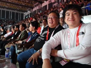 Keseruan Menristek di Indonesia Masters 2020