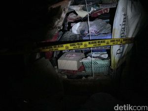 Penampakan Rumah yang Hancur Akibat Ledakan Tabung Gas