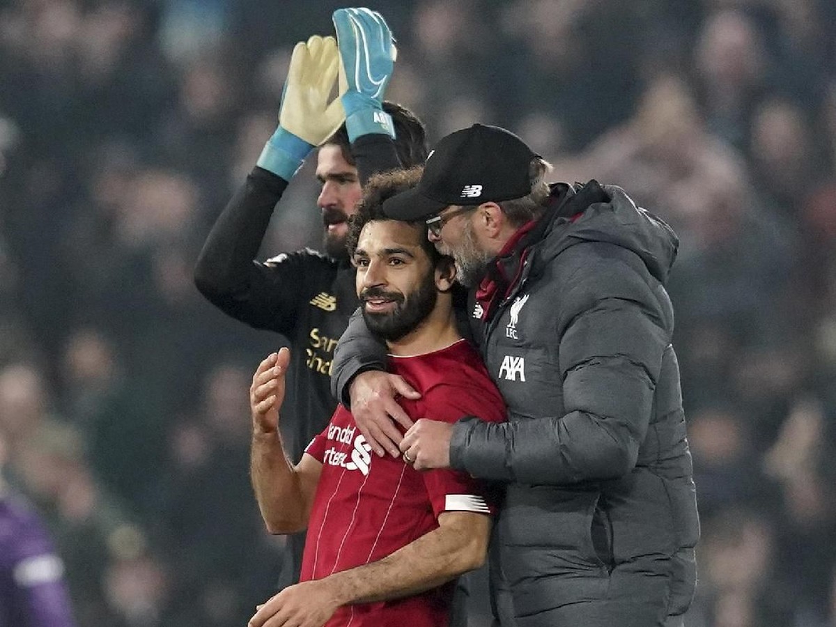 Liverpool Vs Manchester United berakhir 2-0 untuk keunggulan tuan rumah (AP Photo/Jon Super)