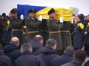 Video Pemulangan 11 Korban Pesawat Ditembak Iran ke Ukraina