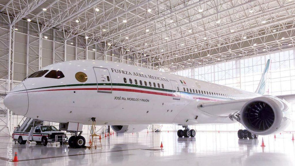 Foto: Mau Dijual, Begini Mewahnya Pesawat Jet Presiden Meksiko