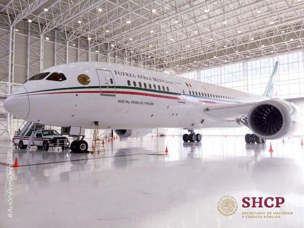 Foto: Mau Dijual, Begini Mewahnya Pesawat Jet Presiden Meksiko