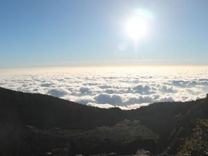 Dibuai Lautan Awan di Puncak Welirang