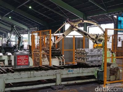 Mengintip Markas Produsen Aluminium Terbesar RI