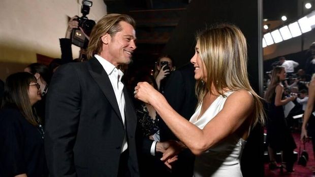 Brad Pitt dan Jennifer Aniston 