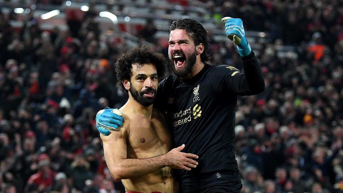 Alisson Becker bikin satu assist, Jesse Lingard masih 0 di Premier League musim ini (Michael Regan/Getty Images)