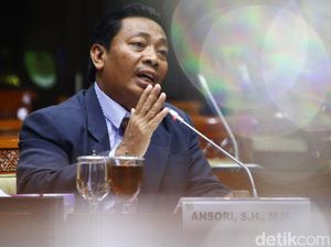 Momen Calon Hakim Agung Ansori Diuji Komisi III